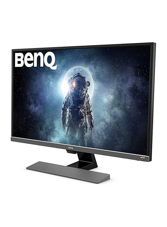 BenQ - 32 Inch 4K Uhd 3840 X 2160 Hdr Monitor Freesync Eye-Care, Anti-Glare Brightness Intelligence Plus Sensor Usb C, Dp, Hdmi Built-In Speakers [Ew3270U] Metallic Grey - Image 1
