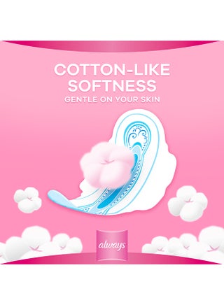 Always Cotton Soft Ultra Thin Long Sanitary Pads 16 Pieces multicolour - view 3