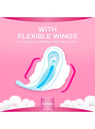 Always Cotton Soft Ultra Thin Long Sanitary Pads 16 Pieces multicolour - view 5