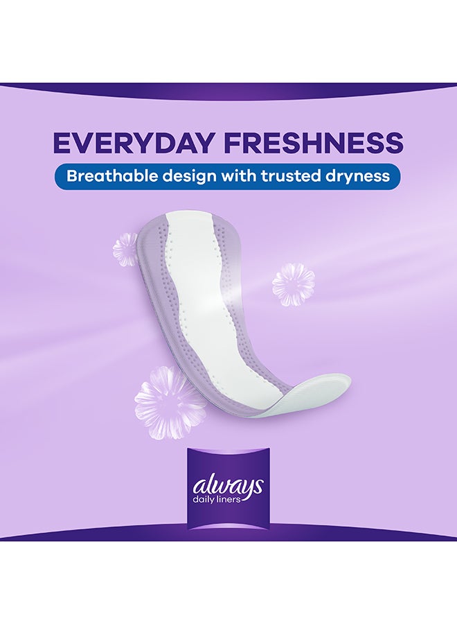 Always - Extra Protect Daily Liners, Large Scented, 48 Piece - Image 1