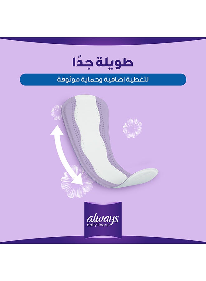 ALWAYS, Extra Protect Daili Liners, Large, Unscented