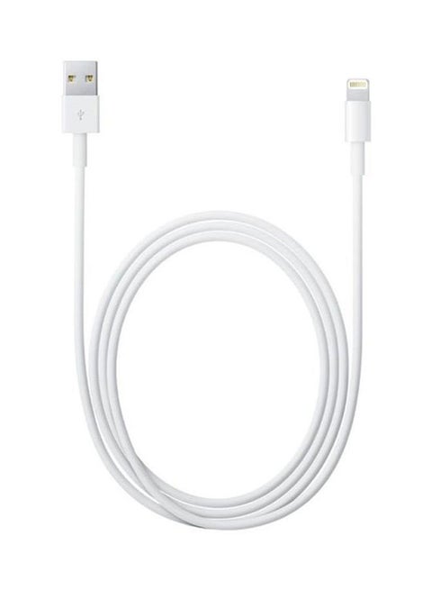 كابل من لايتنينج إلى USB بطول 1 متر أبيض
