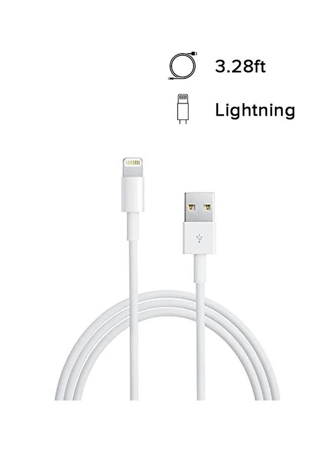 Apple - Lightning to USB Cable (1 m) White - Image 1