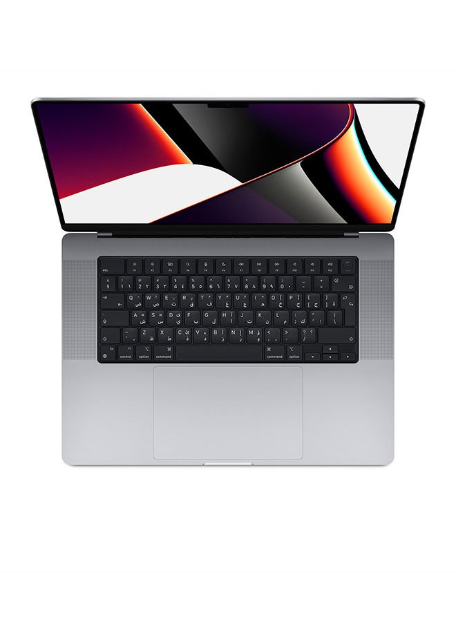 Apple - MacBook Pro MK193 16-Inch Liquid Retina XDR Display Apple M1 Pro Chip With 10-Core CPU And 16-Core GPU/16GB RAM/1TB SSD/English And Arabic Keyboard Space Grey - Image 1