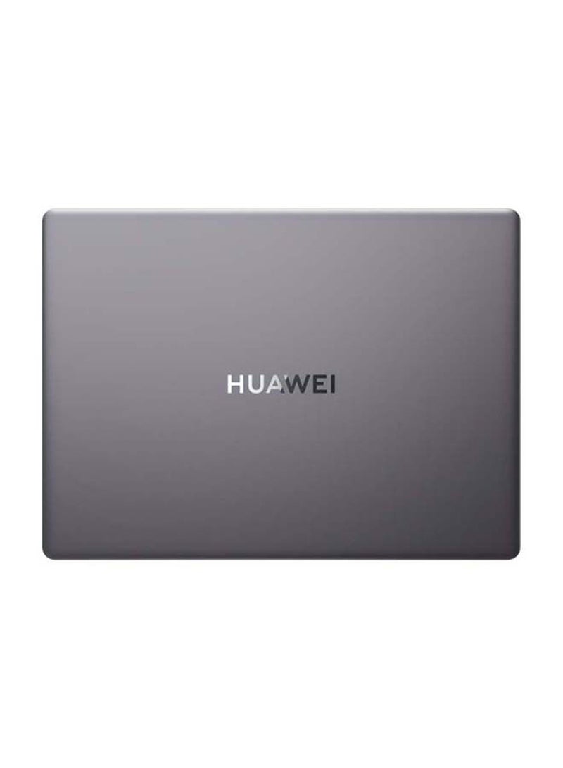 HUAWEI - FG Matebook 14S Hooked-W7651T Laptop With 14.2-Inch Display, Core i7-11370H Processor / 16GB RAM / 512GB SSD / Intel Iris Xe Graphics / W10 Home + FOC Huawei Ad11 Matebook 10 Dock2 + Huawei Mouse Prime + Huawei Backpack Swift CD60 / English/Arabic Space Grey - Image 1