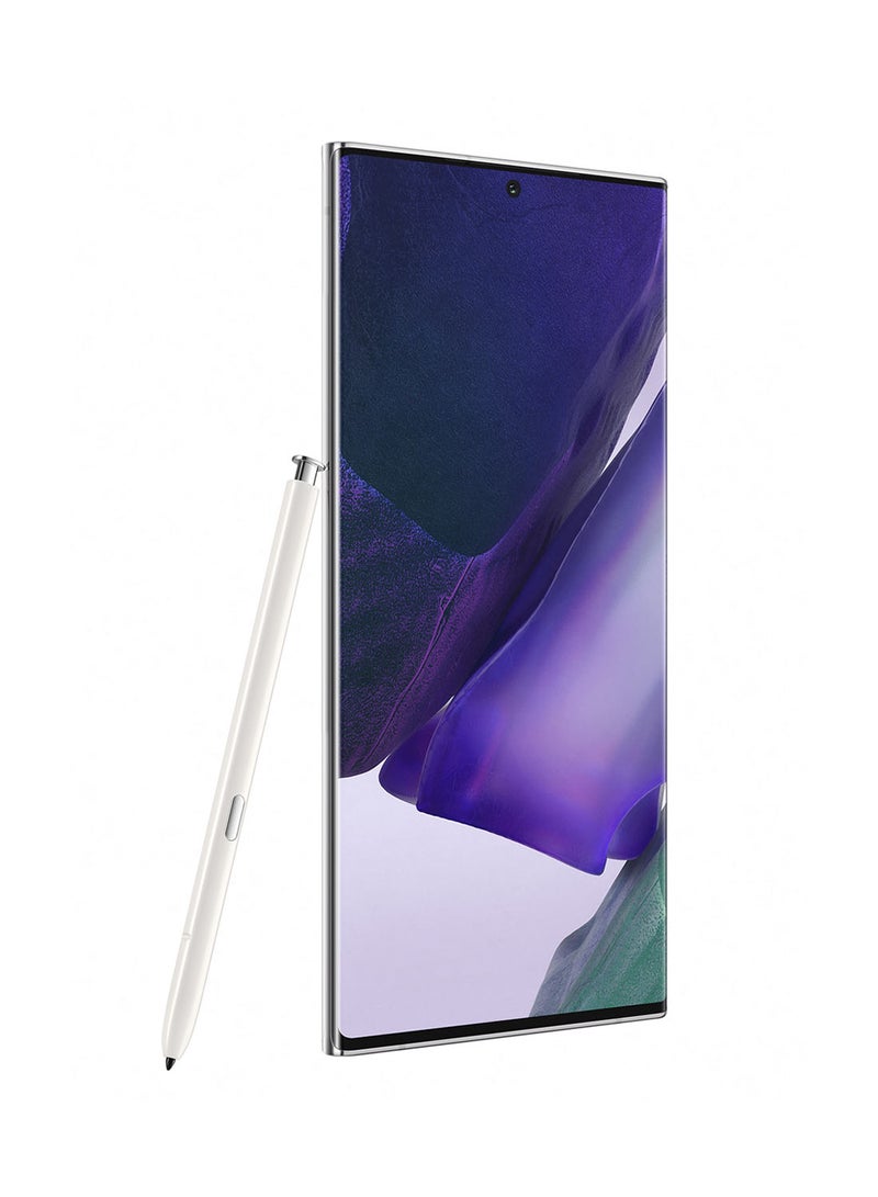 Samsung - Galaxy Note20 Ultra Dual SIM Mystic White 12GB RAM 256GB 5G - UAE Version - Image 1