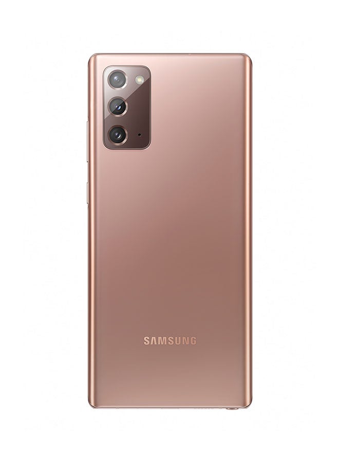 Galaxy Note20 Dual SIM Mystic Bronze 8GB RAM 256GB 4G LTE - International Version