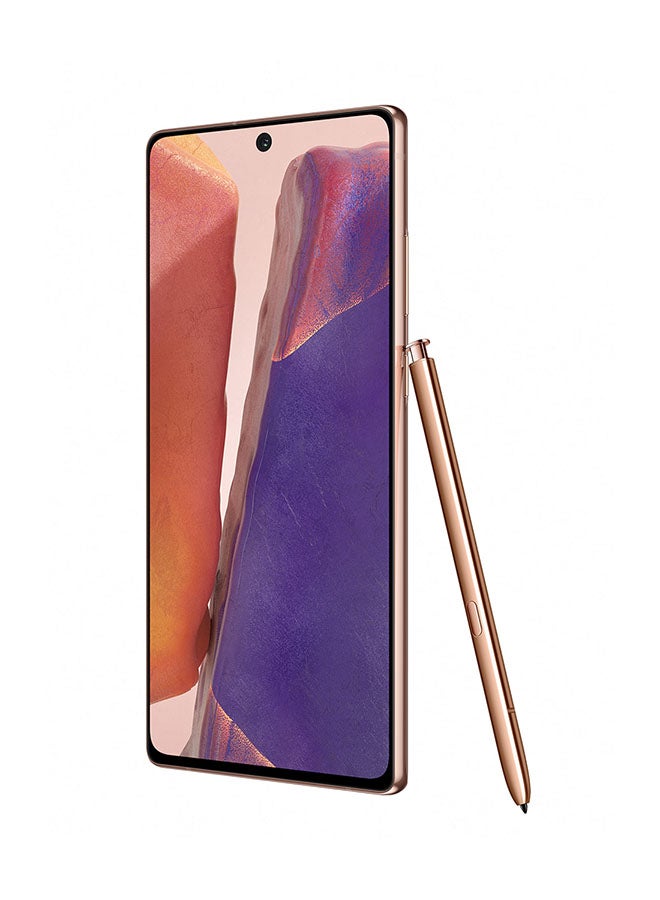 Galaxy Note20 Dual SIM Mystic Bronze 8GB RAM 256GB 4G LTE - International Version