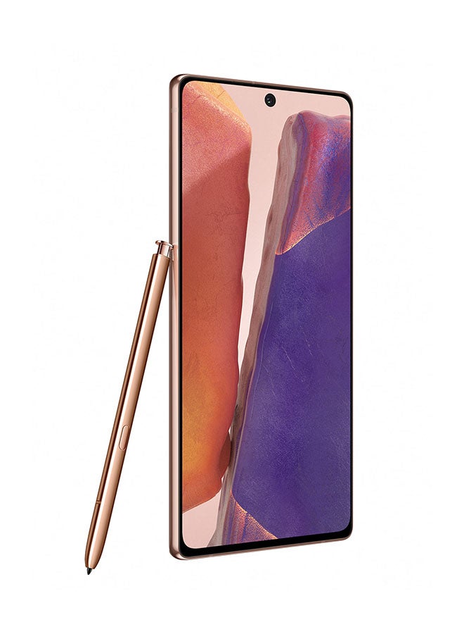 Galaxy Note20 Dual SIM Mystic Bronze 8GB RAM 256GB 4G LTE - International Version