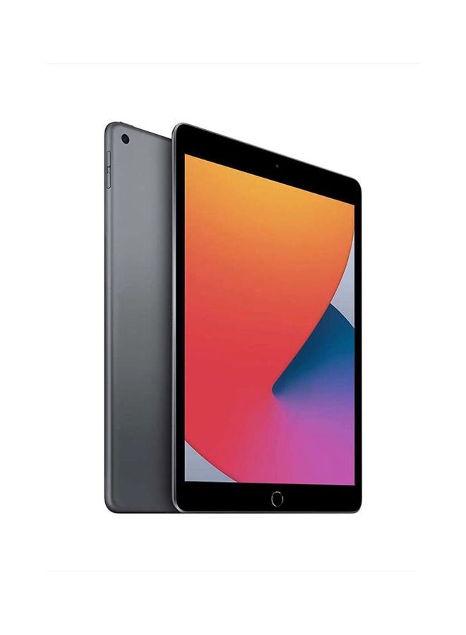 Apple - iPad - 2020 (8th Generation) 10.2inch 32GB WiFi 4G LTE Space Gray With Facetime - Middle East Specs - Image 1