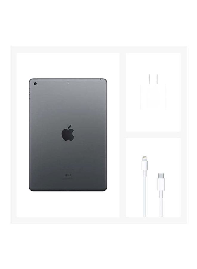 Apple - iPad - 2020 (8th Generation) 10.2inch 32GB WiFi 4G LTE Space Gray With Facetime - Middle East Specs - Image 1