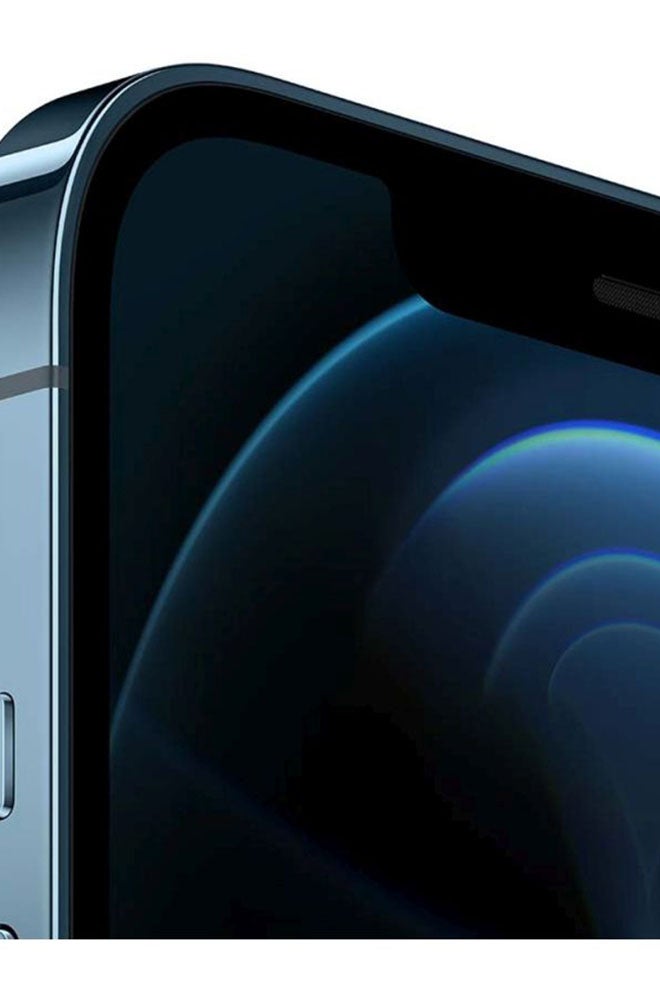 أبل - آيفون 12 برو ماكس مع فيس تايم بسعة 128 جيجابايت يدعم 5G أزرق - نسخة الشرق الأوسط - Image 1