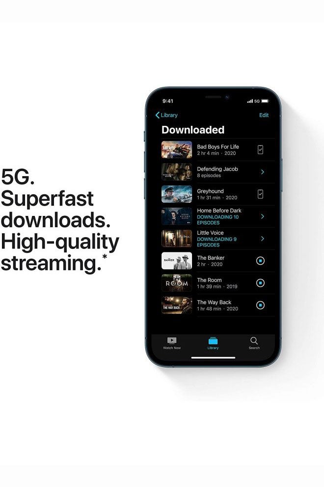 أبل - آيفون 12 برو ماكس مع فيس تايم سعة 256 جيجابايت ويدعم تقنية 5G - أزرق محيطي - نسخة الشرق الأوسط - Image 1