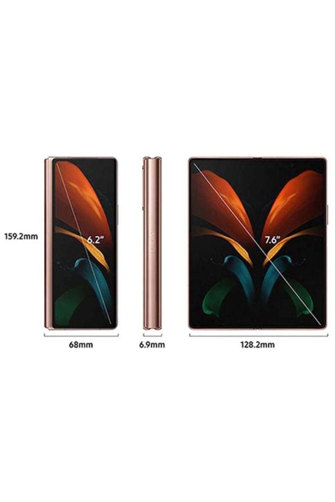 Samsung - Galaxy Z Fold2 Mystic Bronze 12GB RAM 256GB 5G - International Version - Image 1