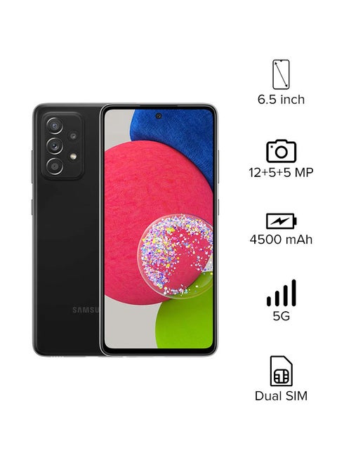 Galaxy A52s 5G Dual SIM Awesome Black 8GB RAM 128GB - Middle East Version
