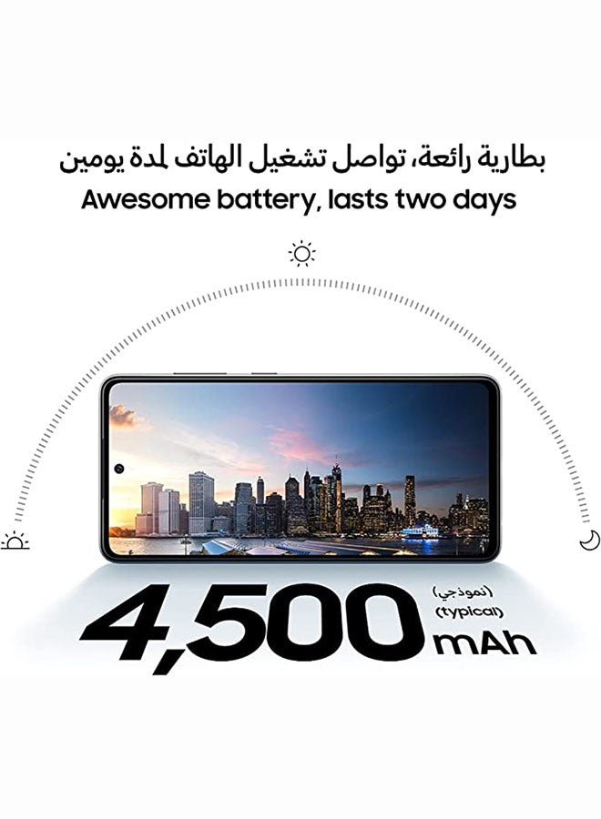 هاتف جالاكسي A52s ثنائي الشريحة يدعم تقنية 5G بذاكرة رام 8 جيجابايت وذاكرة داخلية 128 جيجابايت - بلون أسود أوسوم إصدار الشرق الأوسط - v1669218496/N50099853A_12