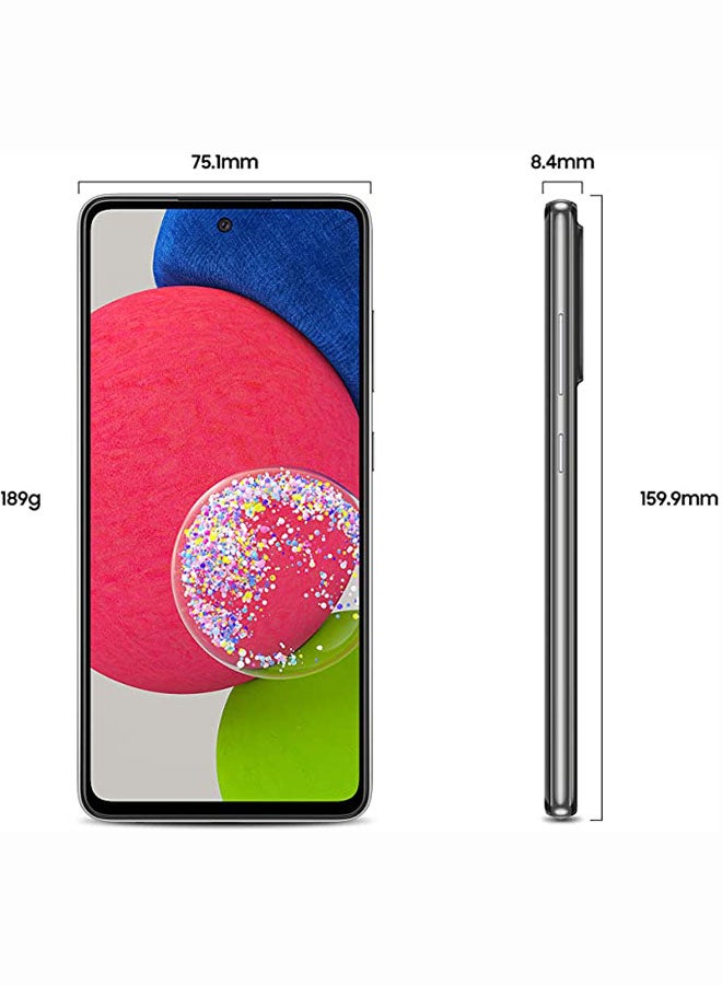 Samsung - Galaxy A52s 5G Dual SIM Awesome Black 8GB RAM 128GB - Middle East Version - Image 1