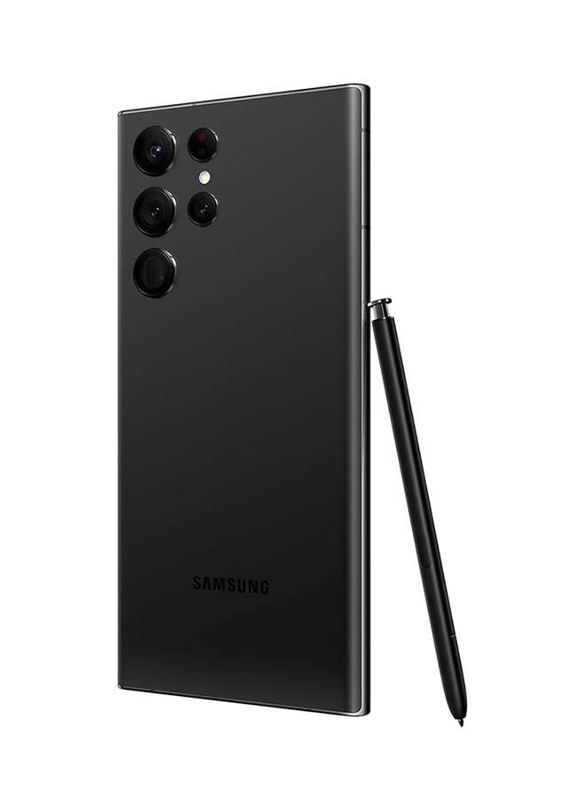 Samsung - Galaxy S22 Ultra Dual SIM Phantom Black 12GB RAM 256GB 5G - Middle East Version - Image 1