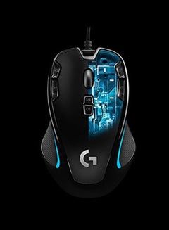 Logitech G300s Wired Gaming Mouse, 2,5K Sensor, 2,500 DPI, RGB, Lightweight, 9 Programmable Controls, On-Board Memory, Compatible with PC/Mac - Black - v1669221672/N11411481A_13