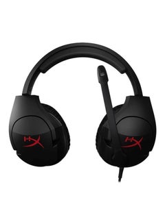 HYPERX HyperX Cloud Stinger Gaming Headset Comfortable HyperX Signature Memory Foam, Swivel to Mute Noise Cancellation Microphone, Compatible with PC Headset Black/Red  - Image 4
