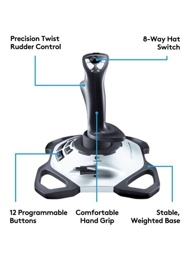 Logitech - Extreme 3D Pro Precision Joystick - Image 1