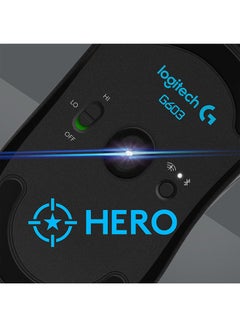 Logitech G603 Lightspeed Wireless Gaming Mouse, Hero Sensor, 12,000 DPI, 6 Programmable Buttons, 500h Battery Life, On-Board Memory, PC / Mac  - Image 4