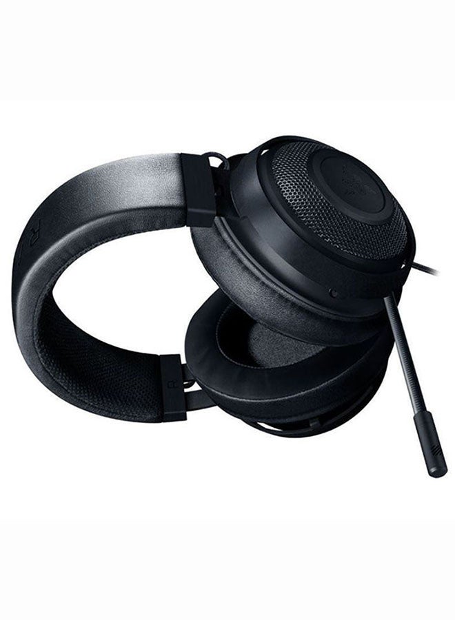 RAZER - Kraken Gaming Headset: Lightweight Aluminum Frame - Retractable Noise Isolating Microphone - For PC, PS4, PS5, Switch, Xbox One, Xbox Series X & S, Mobile - 3.5 mm Headphone Jack - Classic Black - Image 1