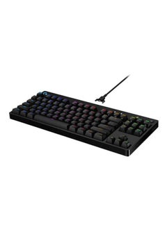 Logitech G PRO Mechanical Gaming Keyboard, GX Blue Clicky Key Switches, Lightsync RGB, Portable Tenkeyless Design For esport Gaming, Detachable Micro USB Cable  - Image 2