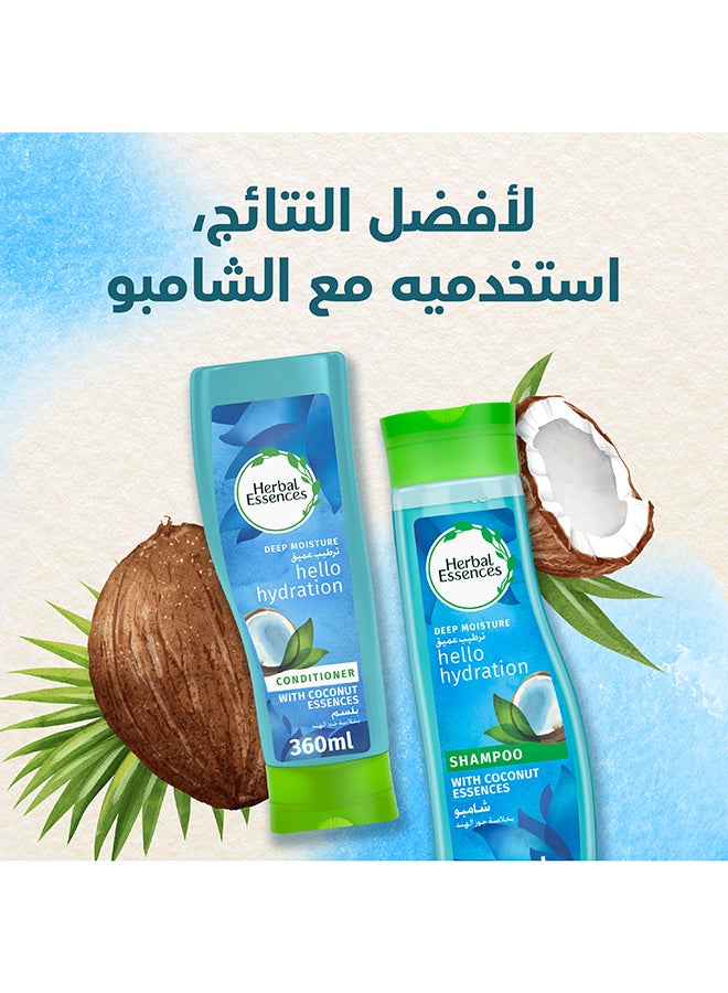 Hello Hydration Moisturizing Conditioner With Coconut Essences 360ml