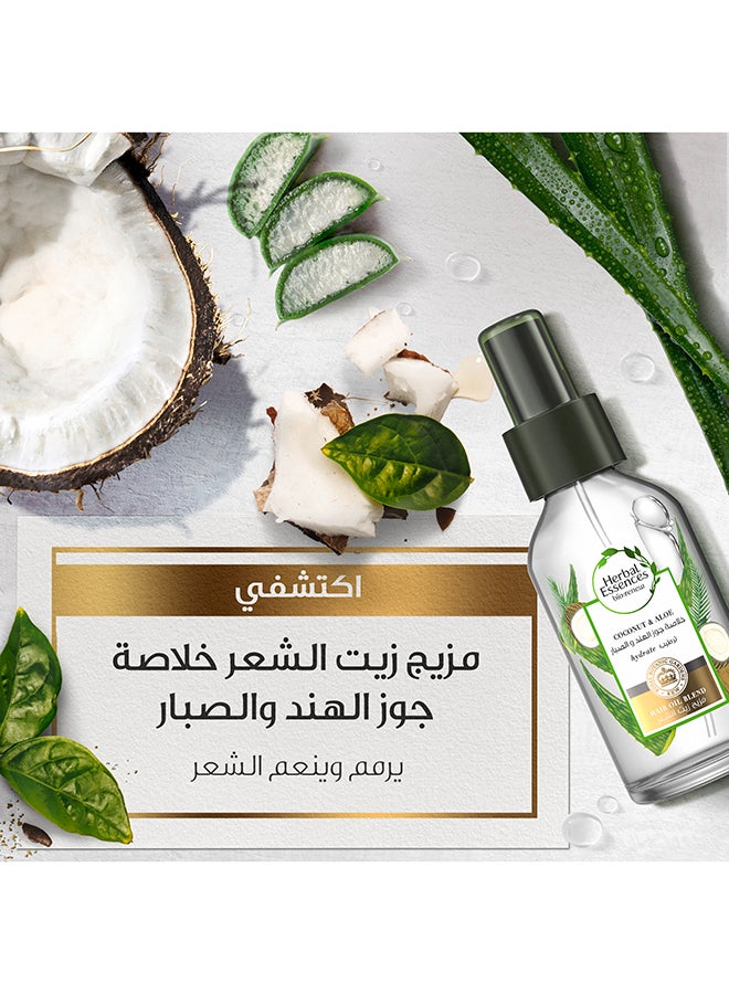 Coconut And Aloe Hydrate Hair Oil Blend 100ml