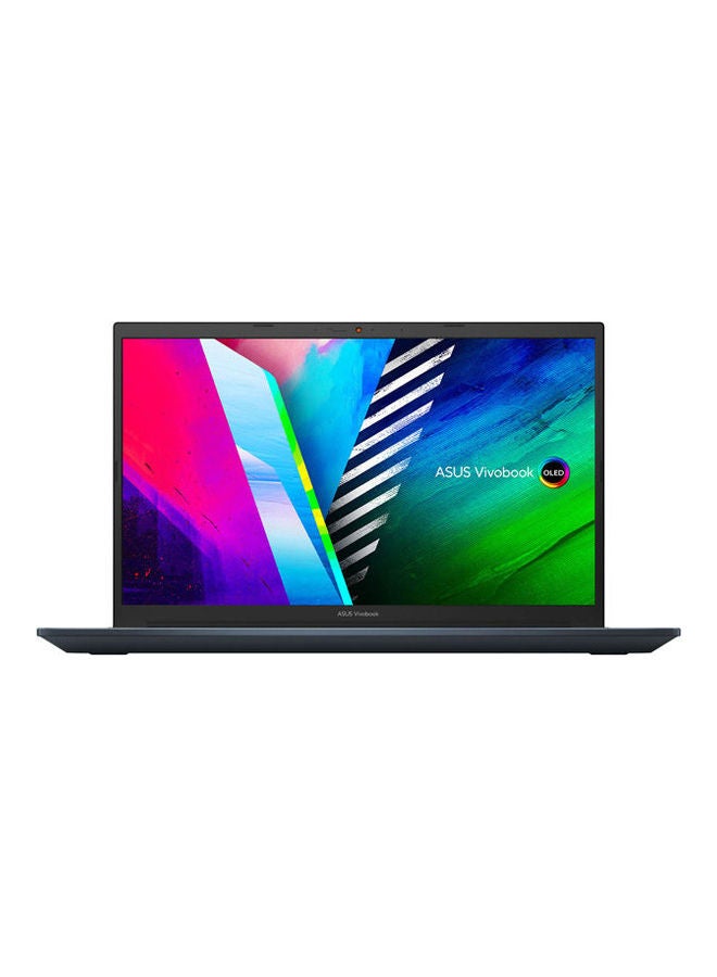 ASUS - Vivobook Pro 15 D3500QC-OLED007W Laptop With 15.6-inch Display Ryzen 7 5800H Processor 16GB Ram 512GB SSD Nvidia GeForce RTX3050 Graphics DOS English/Arabic Quiet Blue - Image 1