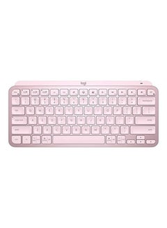 Logitech Mx Keys Mini Minimalist Wireless Illuminated Keyboard, Compact Bluetooth Backlit Usb-C Compatible With Apple Macos Ios Windows Linux Android Rose  - Image 1