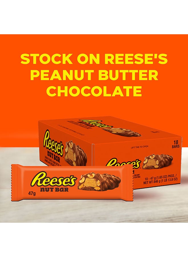 Reese's - Chocolate Peanut Butter Nut Bar 47grams - Image 1