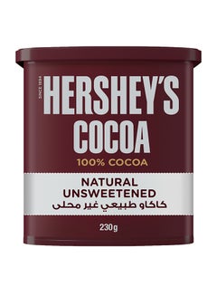 بودرة كاكاو طبيعي 100% غير محلى 230جرام