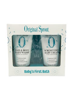 Original Sprout Baby's First Bath Gift Set - (4oz/118ml)  - Image 1
