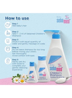 Sebamed Pack Of 2 Baby Shampoo - 500ml  - Image 3