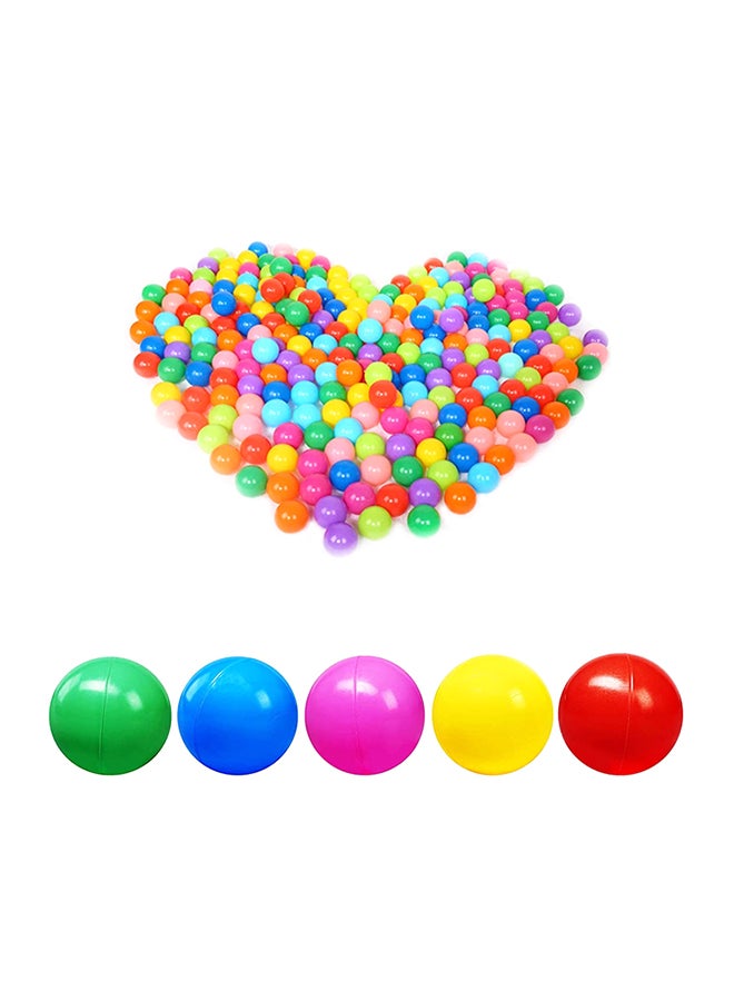 Generic - 100 Pcs Colorful Soft Plastic Ocean Fun Ball Balls Baby Kids Tent Swim Pit Toys Game Gift 8Cm 7x7x7cm - Image 1