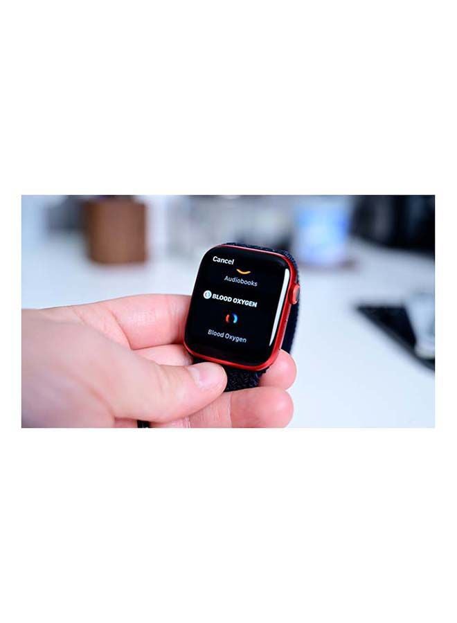 Apple - 303.8 mAh Watch Series 6-40 mm (GPS + Cellular) PRODUCT(RED) Aluminium Case with Sport Band PRODUCT(RED) - Image 1