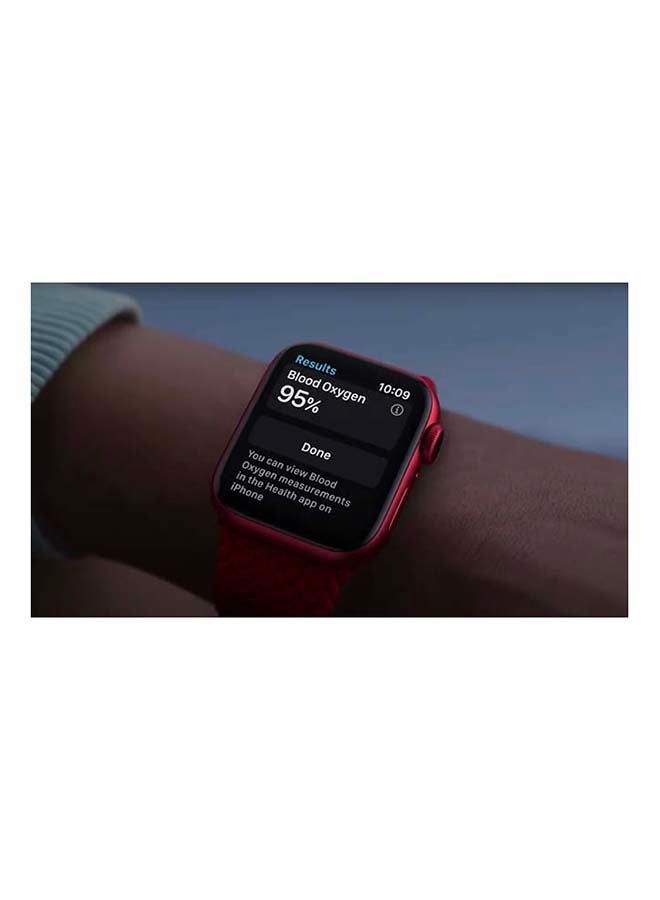 Apple - 303.8 mAh Watch Series 6-40 mm (GPS + Cellular) PRODUCT(RED) Aluminium Case with Sport Band PRODUCT(RED) - Image 1