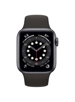 304.0 mAh Watch Series 6 GPS + Cellular Space Grey Aluminium Case with Sport Band 44 mm Black