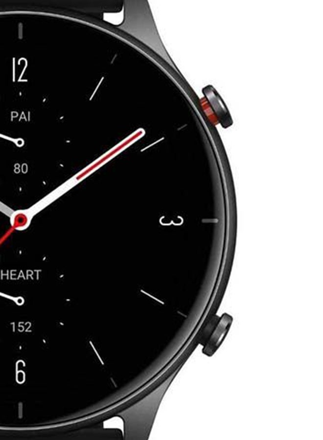 Amazfit - GTR 2e Smartwatch With 24 Hours Heart Rate And SPO2 Monitor Obsidian Black - Image 1