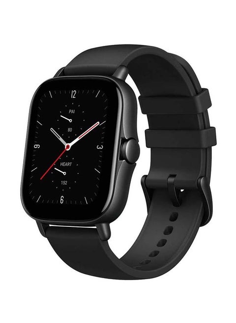 GTS 2e Smartwatch With 24 Hours Heart Rate And SPO2 Monitor Obsidian Black