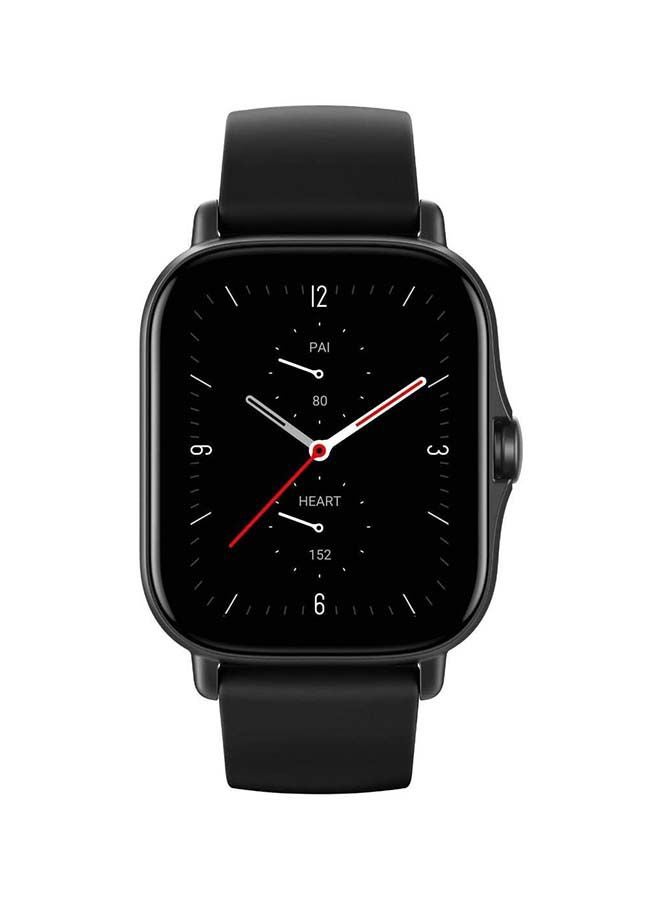 Amazfit - GTS 2e Smartwatch With 24 Hours Heart Rate And SPO2 Monitor Obsidian Black - Image 1