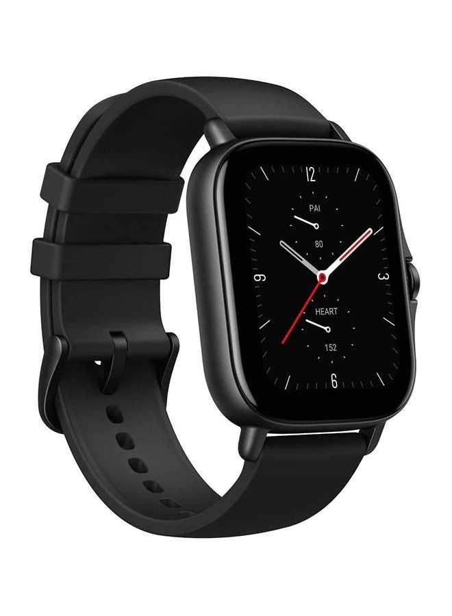 Amazfit - GTS 2e Smartwatch With 24 Hours Heart Rate And SPO2 Monitor Obsidian Black - Image 1