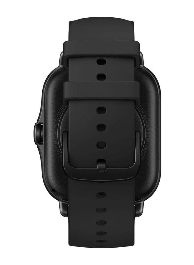 Amazfit - GTS 2e Smartwatch With 24 Hours Heart Rate And SPO2 Monitor Obsidian Black - Image 1