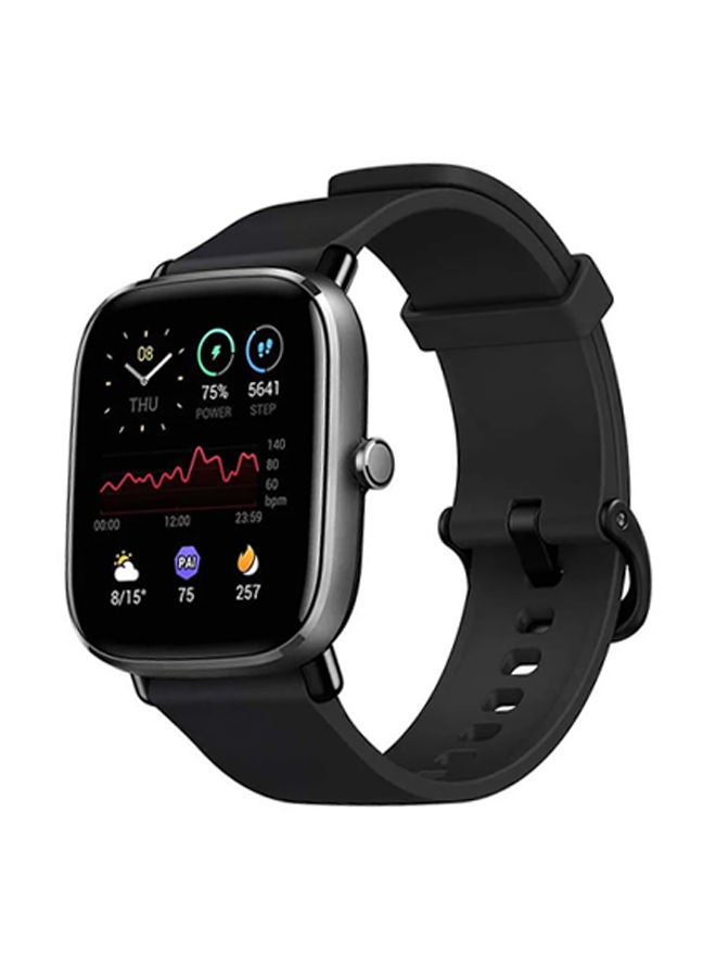 Amazfit - GTS 2 mini Smartwatch With Sp02 level Measurement Midnight Black/Meteor black - Image 1