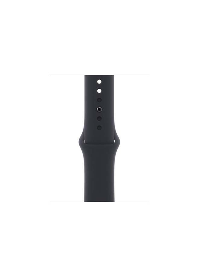 Apple - Watch SE (1st Generation) GPS 40mm Space Gray Aluminum Case With Sport Band Midnight - Image 1