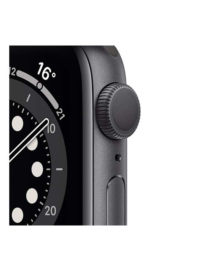 Apple - Watch SE (1st Generation) GPS 40mm Space Gray Aluminum Case With Sport Band Midnight - Image 1