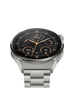 HUAWEI Watch GT 3 Pro Smartwatch Light Titanium Case Strap 46mm Silver  - Image 3