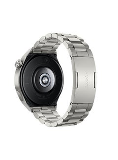 HUAWEI Watch GT 3 Pro Smartwatch Light Titanium Case Strap 46mm Silver  - Image 5